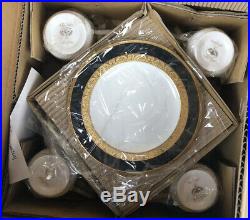 Noritake Opulence Black And Gold China 20Pc Set, Service for 4