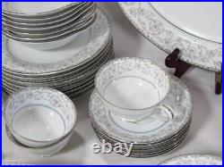 Noritake Oxford China 46pcs Gravy Boat, Platter, Lugged Bowls, Fruit & Veg. Bowl
