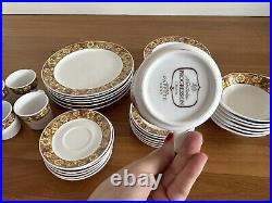 Noritake PROGRESSION CHINA JAPAN PAPEETE 9 0 6 5 Sunflower Dinner Set