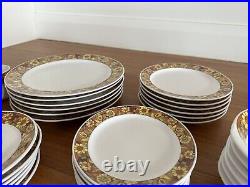 Noritake PROGRESSION CHINA JAPAN PAPEETE 9 0 6 5 Sunflower Dinner Set