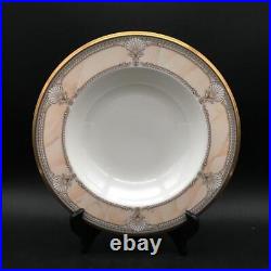 Noritake Pacific Majesty 6 Piece Lot Set Of 6 Rimmed 8 1/2 Soup Bowls Ch7010