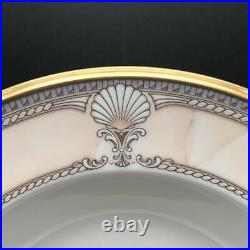 Noritake Pacific Majesty 6 Piece Lot Set Of 6 Rimmed 8 1/2 Soup Bowls Ch7010