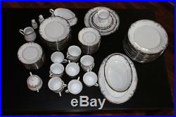 Noritake Park Suite 86 Piece Porcelain China Set