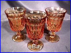 Noritake Perspective Amber Iced Tea Glasses Set of 8