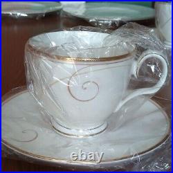 Noritake Platinum & Golden Wave