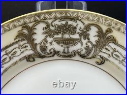 Noritake Porcelain 37532/ 77630 Gilded Bread Plates Gold Circa 1921 Set Of 6