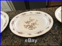 Noritake Porcelain China 7151 Asian Song 62 Piece Set Service for 8 + Platters &
