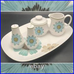 Noritake Progression 9001 UP-SA DAISY 25pc Dinnerware Set for 4 1964-1983 Japan