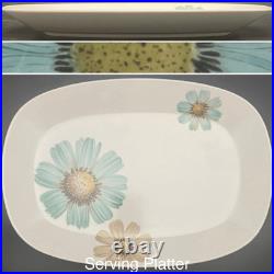 Noritake Progression 9001 UP-SA DAISY 25pc Dinnerware Set for 4 1964-1983 Japan
