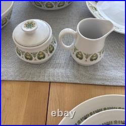 Noritake Progression China Palos Verde Japan MCM 8 Full Settings 51 Pcs Total