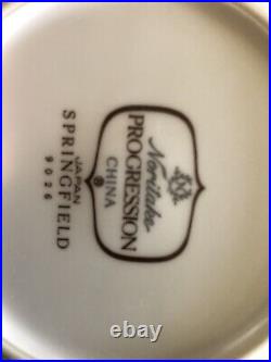 Noritake Progression China set vintage Japan SPRINGFIELD 9026