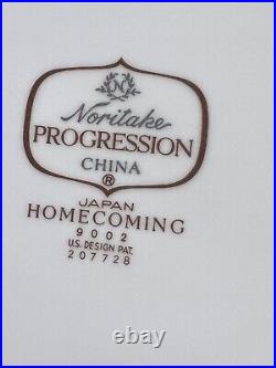Noritake Progressive Homecoming China of Japan Set of 68 Pieces party of 12