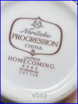 Noritake Progressive Homecoming China of Japan Set of 68 Pieces party of 12