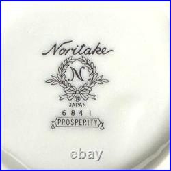 Noritake Prosperity Coffee Set withSugar Creamer 6 Cups/Saucers Japan 1960-1970's