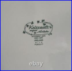 Noritake Pursuit Set of 4 Dinner Plates Hunt Scene 10.5