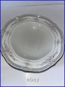 Noritake ROTHSCHILD Set of 8 Soup Bowls Ivory China # 7293 Mint 8 1/4