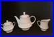 Noritake Ranier Japan 6909 Set Of 3. 1 Teapot, 1 Creamer, And 1 Sugar Bowl