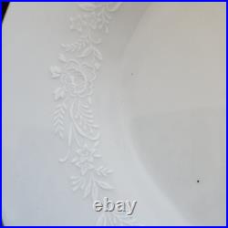 Noritake Reina 6450 China Dinnerware Set 47 Pcs Trim Flowers Setting For 6