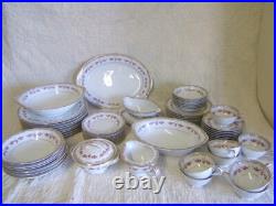Noritake Ridgewood 5201 61 pcs VGC Service for 8 with Serving Pieces