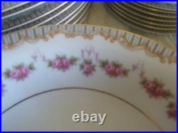Noritake Ridgewood 5201 61 pcs VGC Service for 8 with Serving Pieces