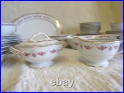 Noritake Ridgewood 5201 61 pcs VGC Service for 8 with Serving Pieces