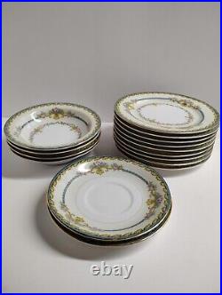 Noritake Ritzedo Fine China Wear From Japan 15 Piece Set Rare Antique #69001
