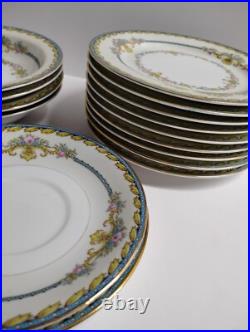 Noritake Ritzedo Fine China Wear From Japan 15 Piece Set Rare Antique #69001
