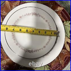 Noritake Rosepoint 29 Piece Porcelain Dinnerware Set, Service for 4