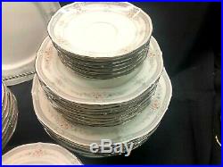 Noritake Rothschild 36 Piece China Set Japan Platinum 7293 Mint Never Used