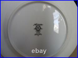 Noritake Royal Hunt Plaid Deer Pheasant Rabbit Hunting Dog Set 4 Salad Plates D