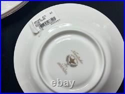 Noritake SILVER PALACE 13 Pieces -Dinner Lunch Bread Plates Cup Saucer