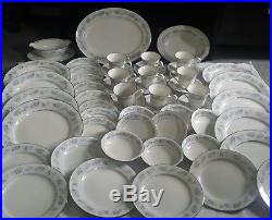 Noritake SPLENDOR 48 Piece Bone China Plate/bowl/platter Dish Set #7235