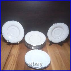 Noritake STERLING COVE Bread Plates Set of 8 Fine China 6 1/2 (In Case)