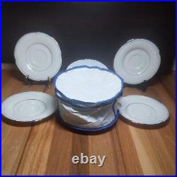 Noritake STERLING COVE Bread Plates Set of 8 Fine China 6 1/2 (In Case)