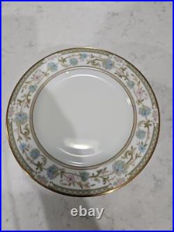 Noritake Sakura Pattern 9704 Bone China Set of 12 Bread Plates 6.5 Floral Mint