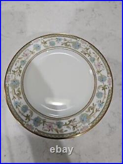 Noritake Sakura Pattern 9704 Bone China Set of 12 Bread Plates 6.5 Floral Mint