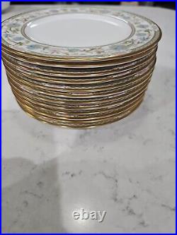 Noritake Sakura Pattern 9704 Bone China Set of 12 Bread Plates 6.5 Floral Mint