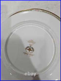 Noritake Sakura Pattern 9704 Bone China Set of 12 Bread Plates 6.5 Floral Mint