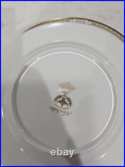 Noritake Sakura Pattern 9704 Bone China Set of 12 Bread Plates 6.5 Floral Mint