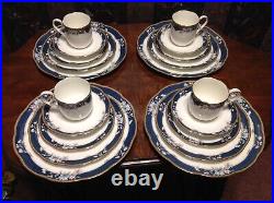 Noritake Sandhurst 9742. There are 4 of 5pc place settings(20 pcs)