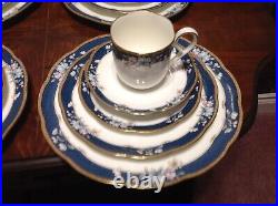 Noritake Sandhurst 9742. There are 4 of 5pc place settings(20 pcs)