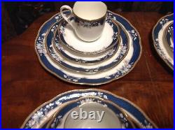 Noritake Sandhurst 9742. There are 4 of 5pc place settings(20 pcs)