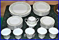 Noritake Savannah (Rim, Platinum) Dinnerware set