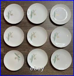 Noritake Set of 23 Japan Oriental Bamboo # 6341 China Plates Bowls Dishes