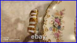 Noritake Sheila #4905 dinner/ salad/ sugar VERY NICE