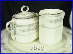 Noritake Shenandoah 9729 Bone China 5 Piece Place Setting for 12 With Extras