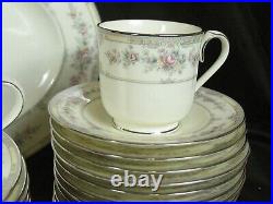 Noritake Shenandoah 9729 Bone China 5 Piece Place Setting for 12 With Extras