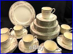Noritake Shenandoah 9729 Fine Bone China Dinnerware Set of 37 Pieces! Mint
