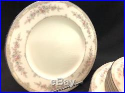 Noritake Shenandoah 9729 Fine Bone China Dinnerware Set of 37 Pieces! Mint
