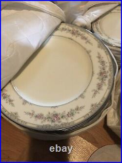 Noritake Shenandoah Bone China 12 Place Settings / 60 Pcs Plus Storage Free Ship